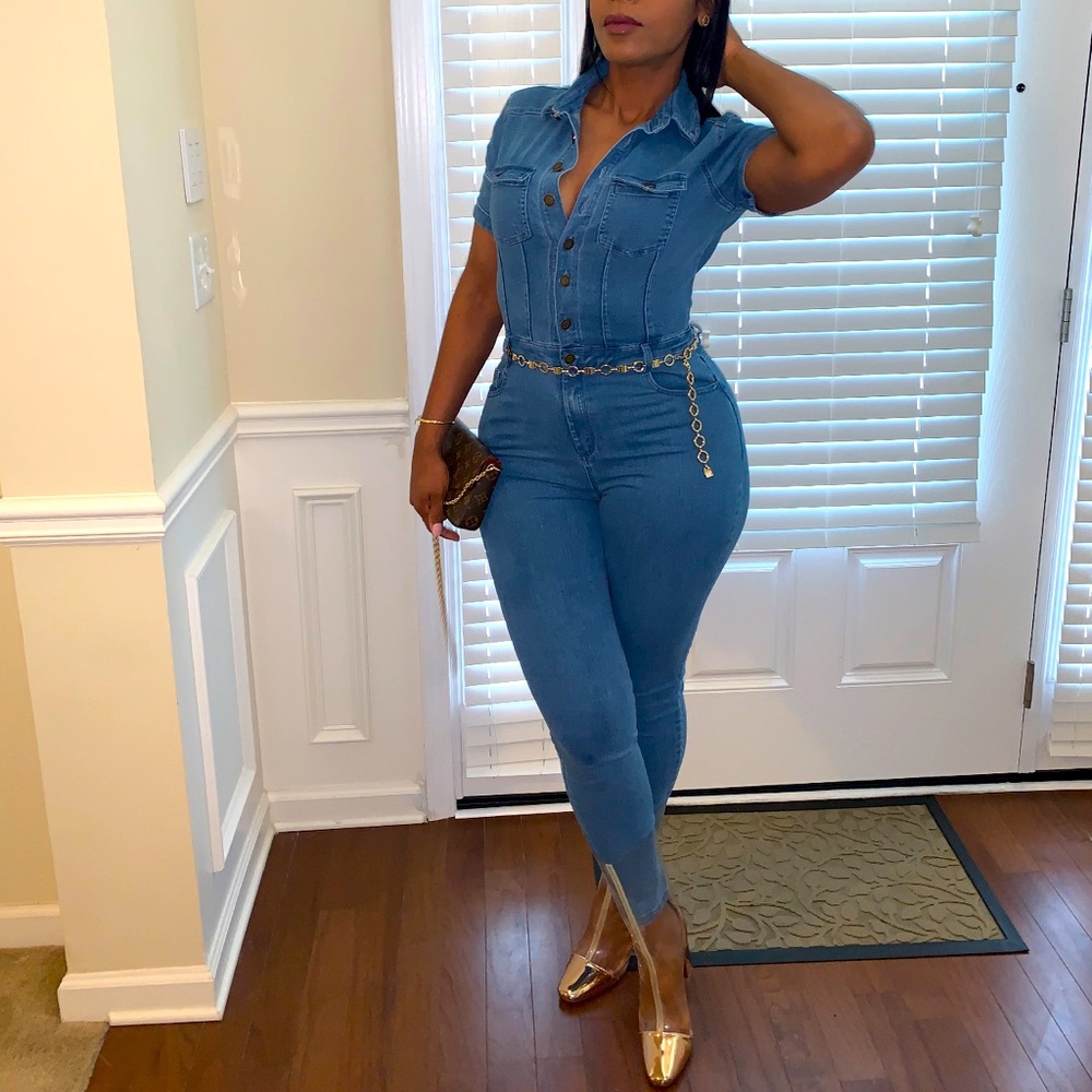 Denim Jumpsuit high stretch medium